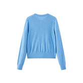 Women's Merino Wool Rhinestone Cardigan